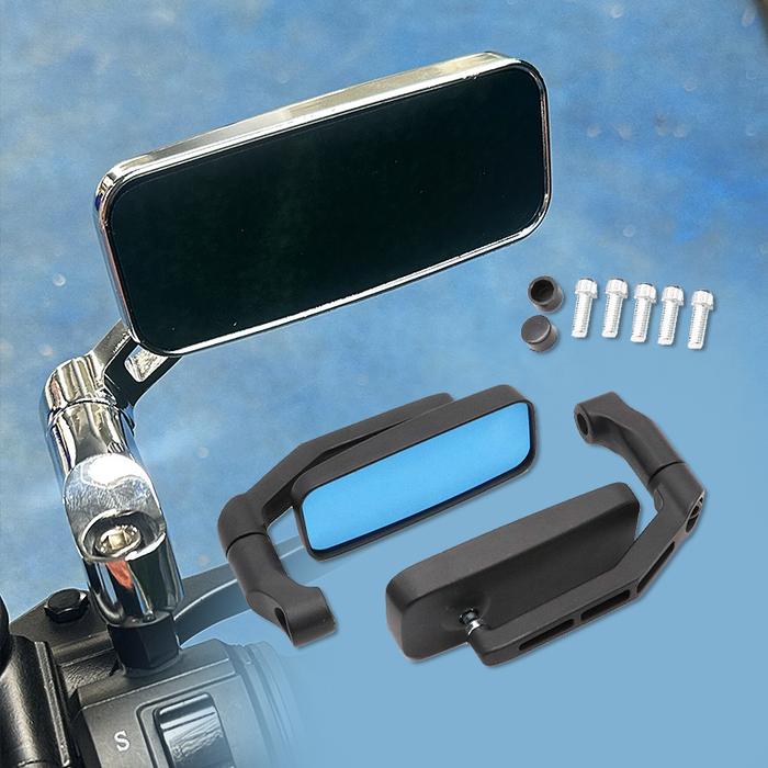 Terlaris Kaca Spion Sepeda Motor / Spion Motor Lipat Fastbikes / Kaca Spion Dengan Kaca Biru