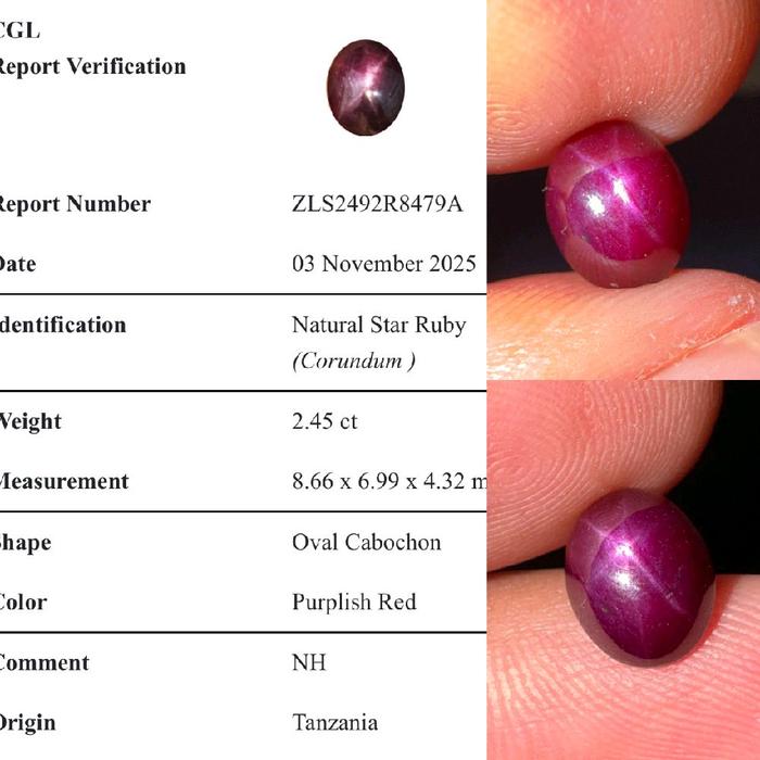 Ruby Star No Heat Tanzania