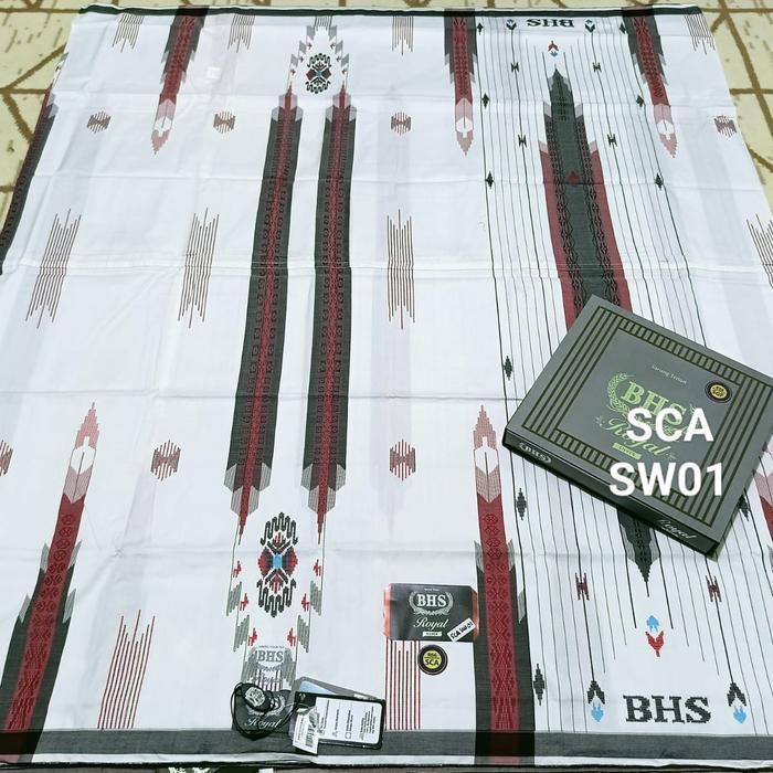 Terlaris Sarung BHS Royal Stc sca Silver Best seller