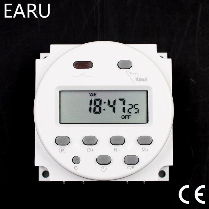CN101A Timer Switch AC/DC 12V 24V 110V 120V 220V 230V 240V Digital