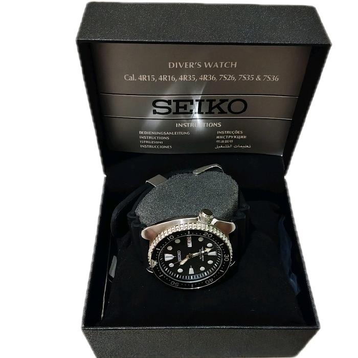 Seiko Jam Tangan Turtle Diver's Watch Cal. 4R15 4R16 4R35 4R36 7526 7535 & 7536 Model Premium