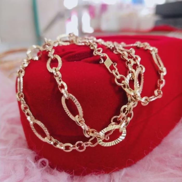Swasa Premium Gelang Rantai Amira Original cantik Mewah Elegan Nuri nori Awet Kuning Luar Dalam