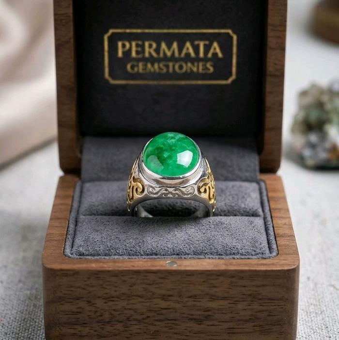 Batu Cincin Zamrud Colombia Catam Top Colour Hot Kristal High Quality