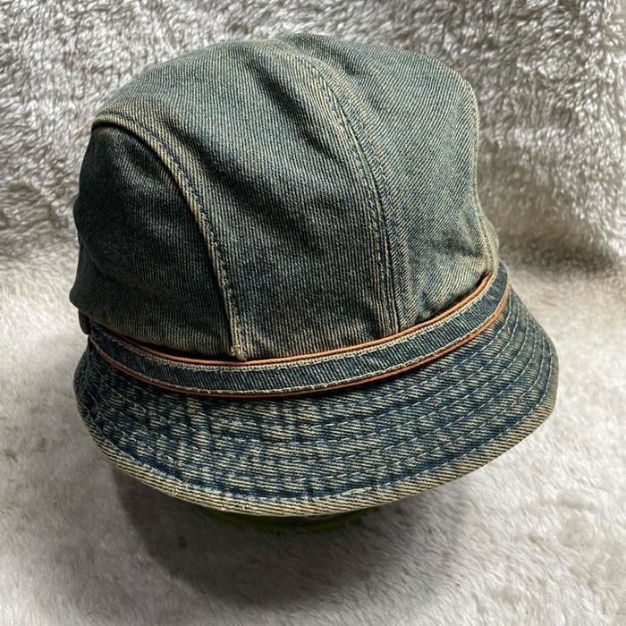 Cap / Topi Vintage washed denim