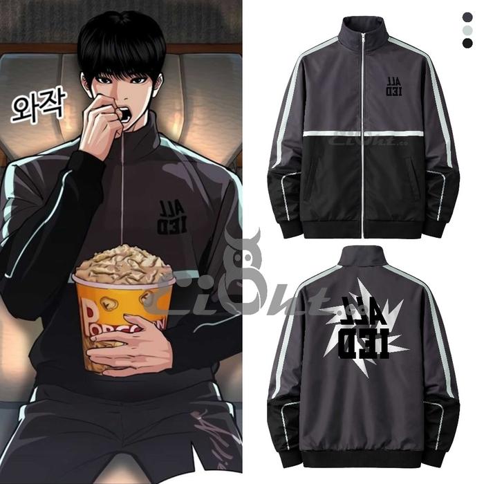 Old Tracker Jacket Park Hyoung Seok Mode Fight Allied Manhwa Outfit Lookism New Style PHS
