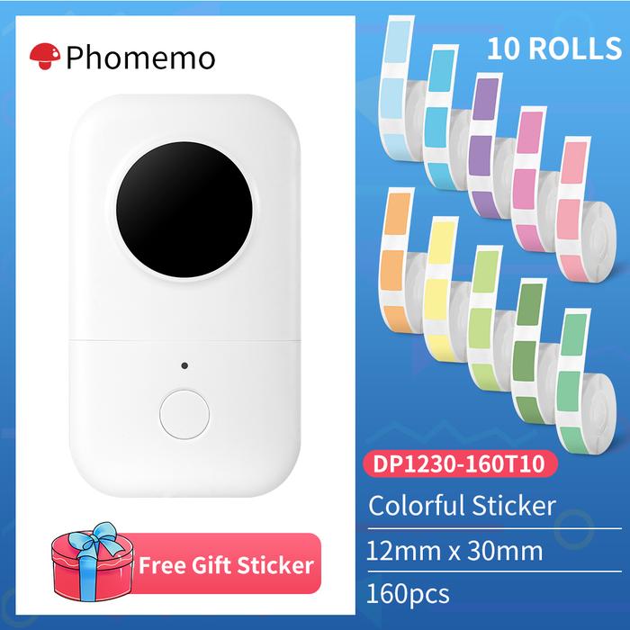 Label Maker-Phomemo D30 Bluetooth Rechargeable Thermal Label Maker