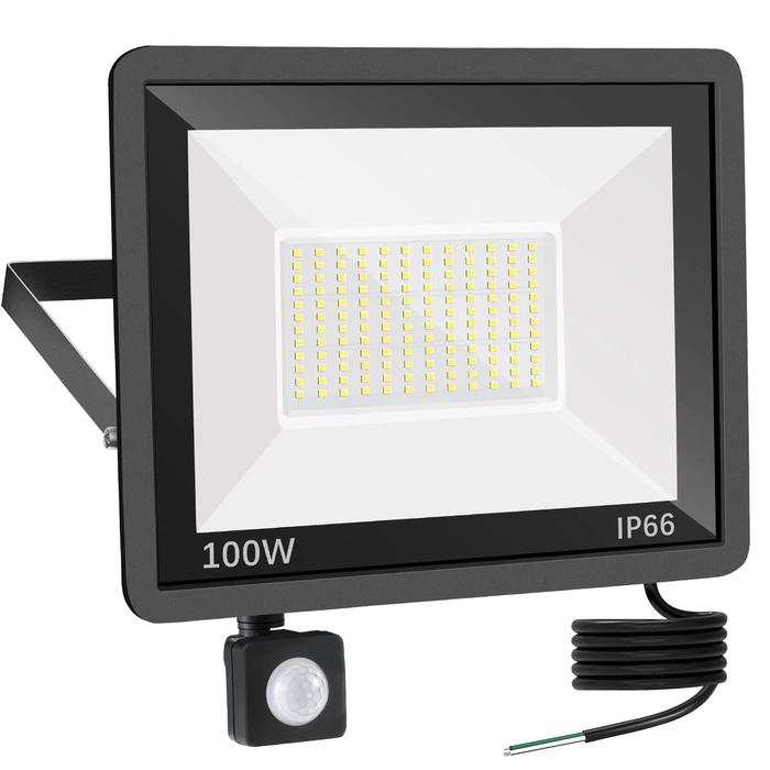 PIR Motion Sensor led Flood Light 10w 30w 50w 100W 150w Outdoor LED
