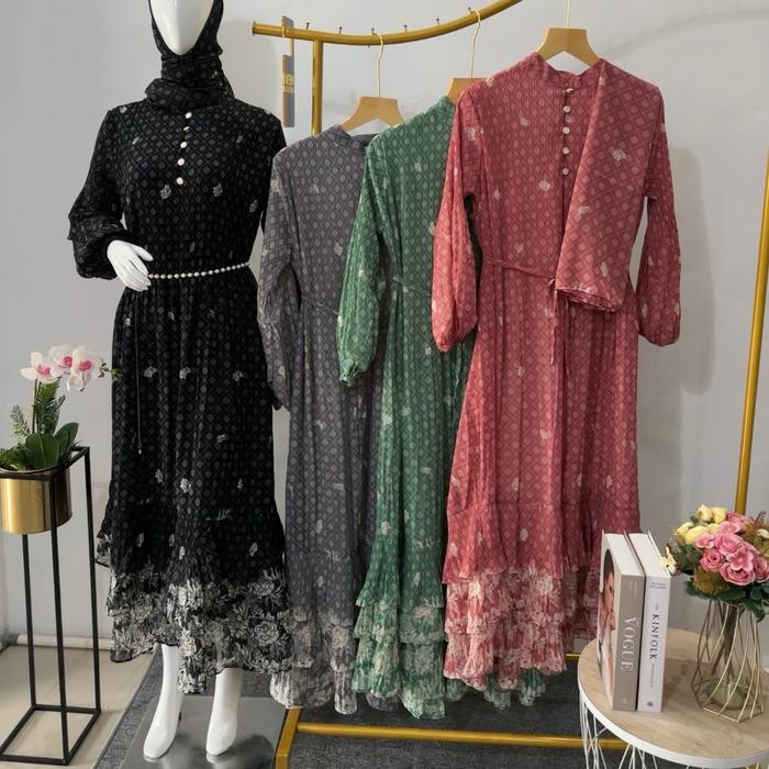 Gamis set hijab by Js collection