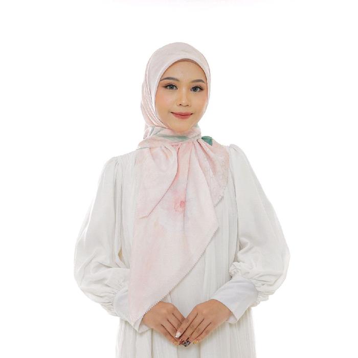 AISYAH SCARVES Jilbab Printing Segi Empat Voal Ultrafine 115 Nun Series