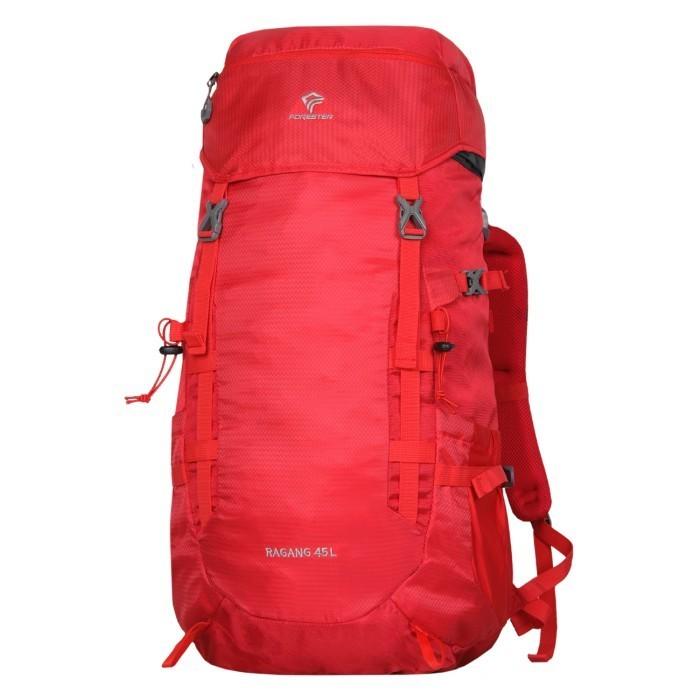 TAS RANSEL CARRIER FORESTER RAGANG 45 LITER INCLUDE RAINCOVER TAS GUNUNG RINGAN TAS HIKING PENDAKI B