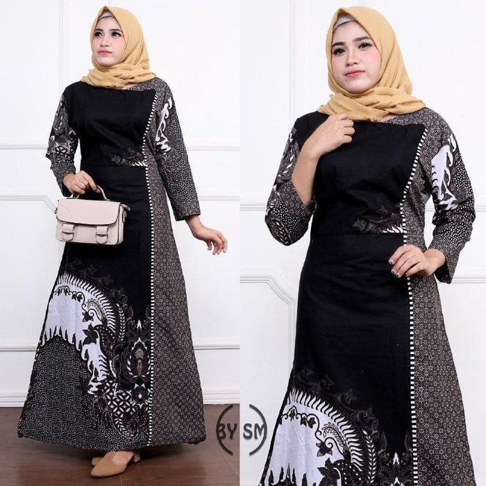GAMIS WANITA KAIN KATUN PRIMA KOMBINASI KAIN TOYOBO