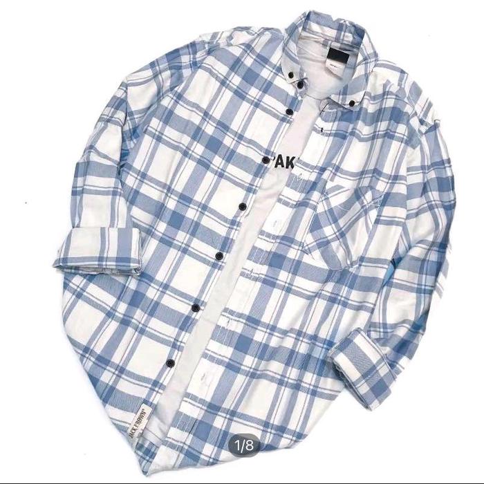 Kemeja Flannel Pria / Kemeja Flannel Unisex / Kemeja Flannel / Kemeja Kotak-kotak / Kemeja Flannel I