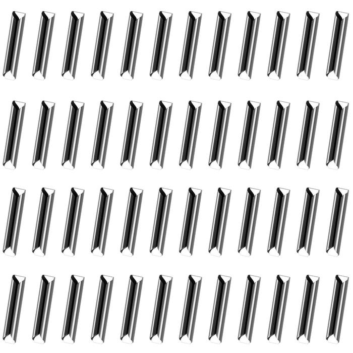 GD02 50pcs PIKO BACHMANN Fishplates HO Scale 1:87 Track Rail Joiners for Code 100