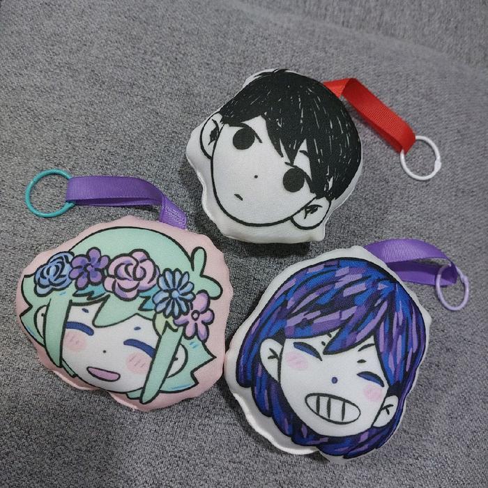 Omori bagcharm gantungan tas lucu gantungan kunci keychain