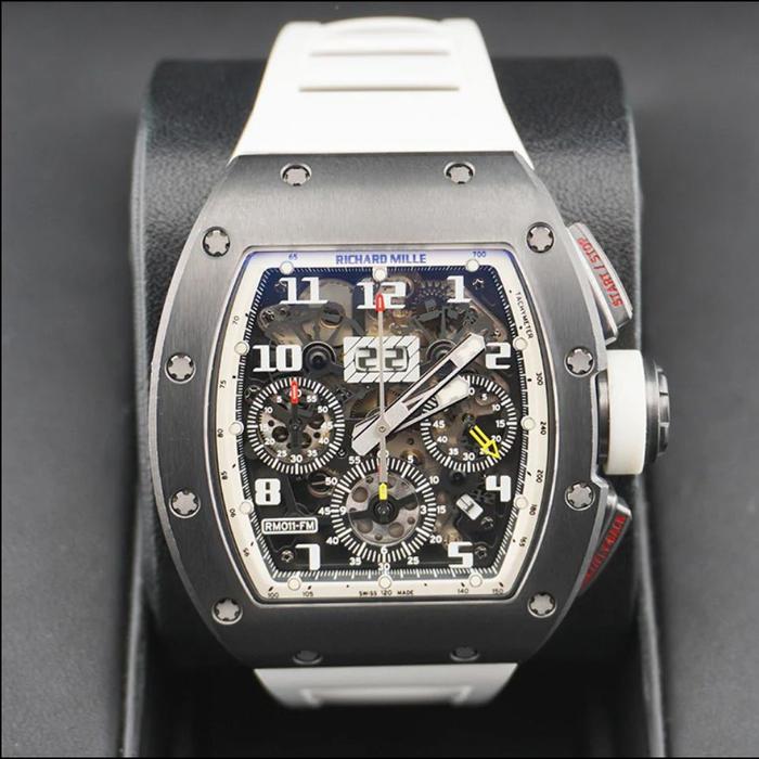 JAM TANGAN RM011 TITANIUM SWISS MATIC