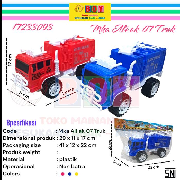TokoBoyMainan MKA ALI AK 07 TRUK