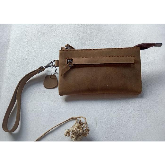 Dompet Hp Toko Leather Kulit Sapi asli Crazy horse