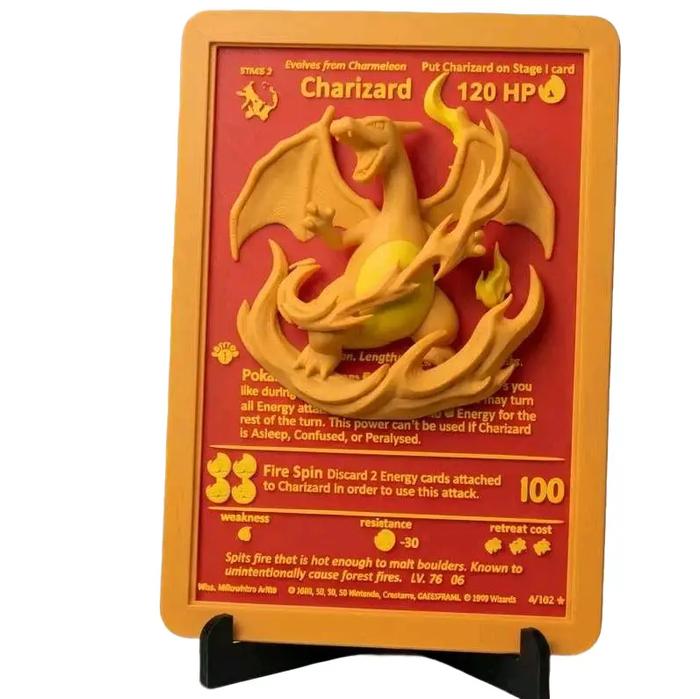 Aksesoris kartu charizard 3d Murah