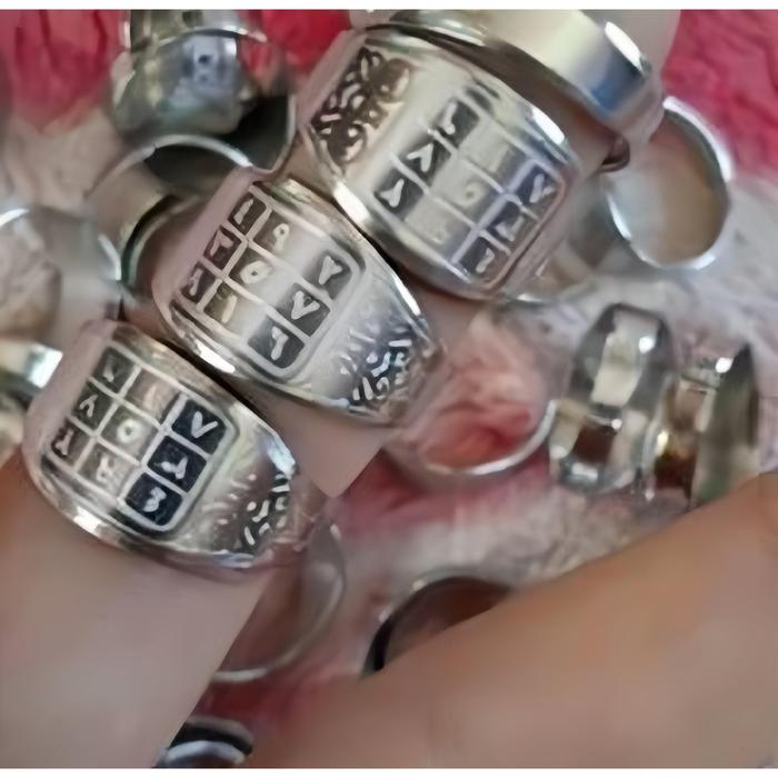 Cincin Islami wafaq Abah Guru Sekumpul Asli Monel Anti Karat Pria Wanita || KUALITAS SUPER HALUS