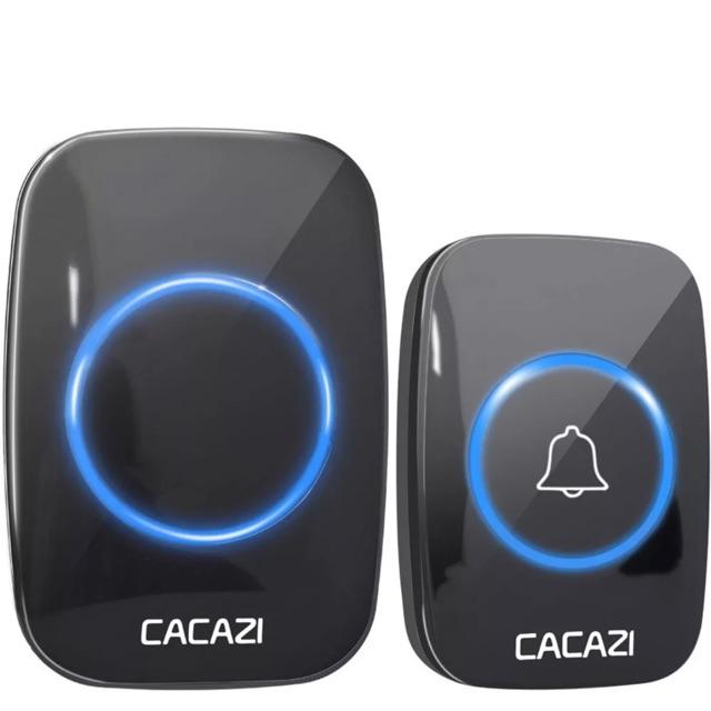 Cacazi Wireless Doorbell Waterproof 300M Remote Bel Pintu