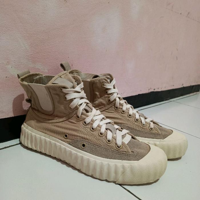 Sepatu Sneakers Excelsior Workman Chelsee High Top Tan size - 41