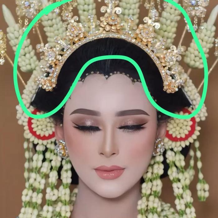 Mahkota Madura lilin adat madura an Gold