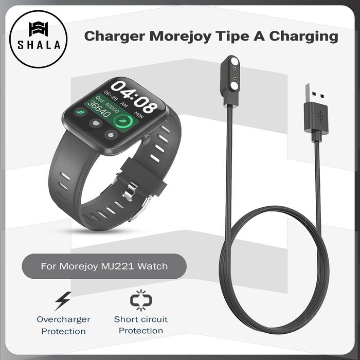 Kabel Charger Morejoy MJ221 Smartwatch Tipe A Charging