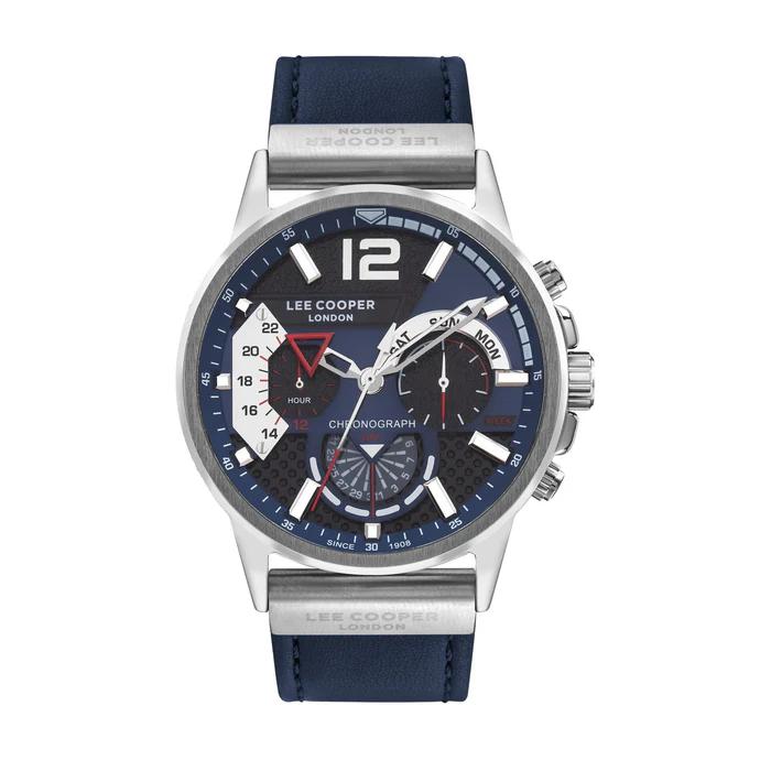LEE COOPER Jam Tangan Pria LC07614.399 Leather Strap Original