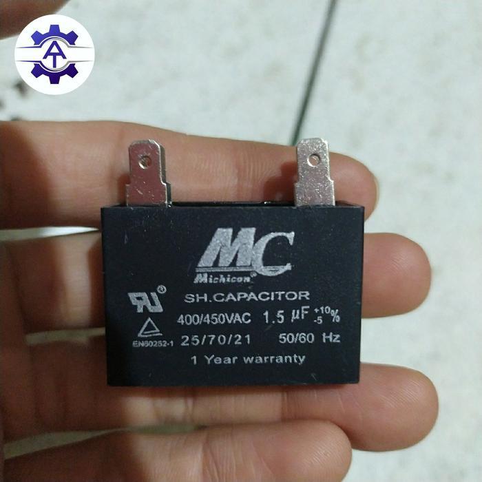 Kapasitor Fan MC 1,5 uf Soket