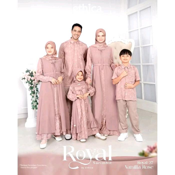 Ethica Royal Sarimbit 27 Vanila Rose | Kagumi 317 Kahfi 317 Kagumi Kids 166 Kahfi Kids 225