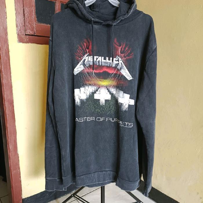 Metallica Hoodie Official Pria Wanita