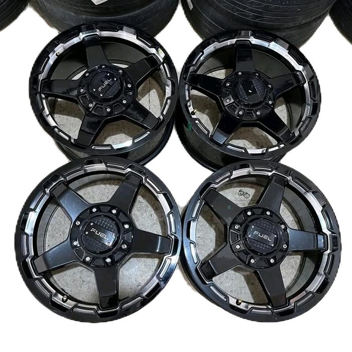 Velg 2nd Second Fuel Ring17 Lebar 8 Lubang 6x139 Pajero Hilux Triton Dmax Ford