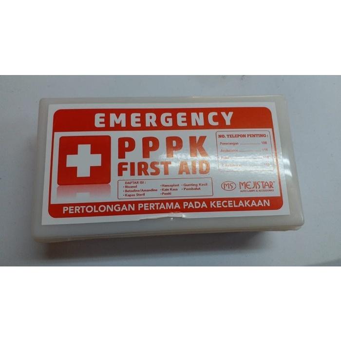 Kotak Obat P3K Mobil / Box P3K + Isi
