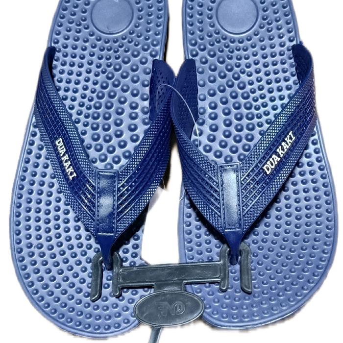 Sandal Jepit Karet Pria Dua Kaki Sandal Terapis Kesehatan Anti Slip Nyaman Ringan & Empuk sendal kas