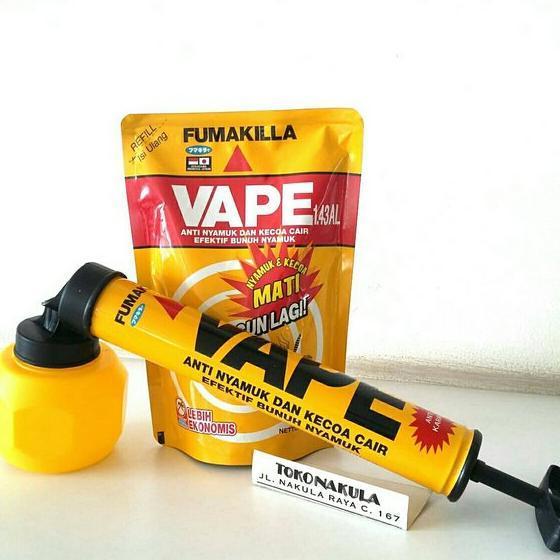 Ready Paket Pompa Semprotan Nyamuk Dan Obat Nyamuk Cair Fumakilla Refill 360Ml