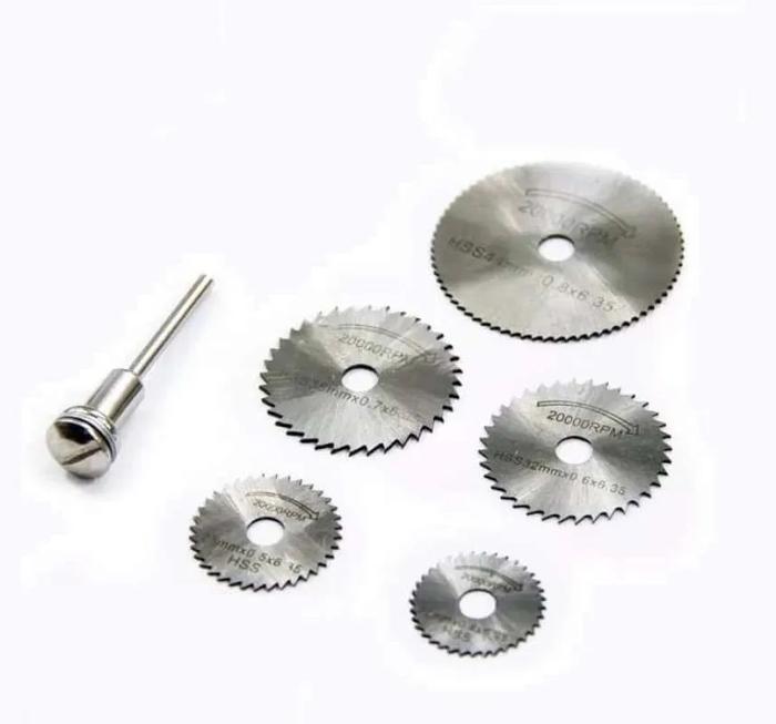 MATA GERGAJI Saw Blade Mini Grinder Set 6pc MataPotong Mini Gerindamu