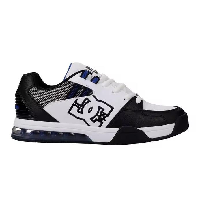 Sepatu Sneakers Pria DC SHOES VERSATILE - WHITE BLACK BLUE ORIGINAL