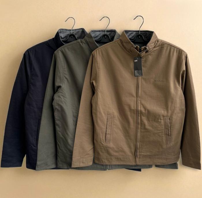 JAKET BOSS IMPORT CLASSIC BOLAK BALIK JUMBO PRIA MURAH ORIGINAL Coklat Grey Hijau Hitam