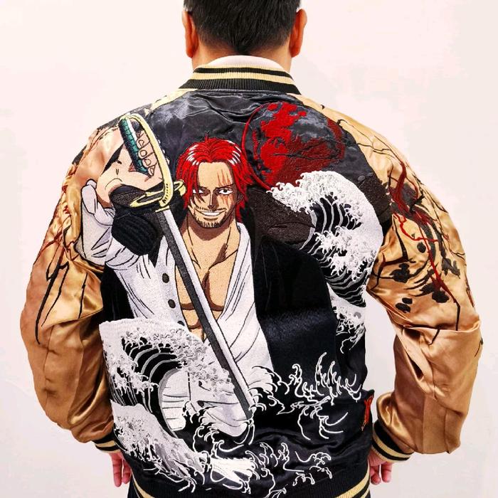 ORIGINAL JACKET SUKAJAN ONE PIECE KARAKURI TAMASHI JAPAN/OFFICIAL PRODUCT