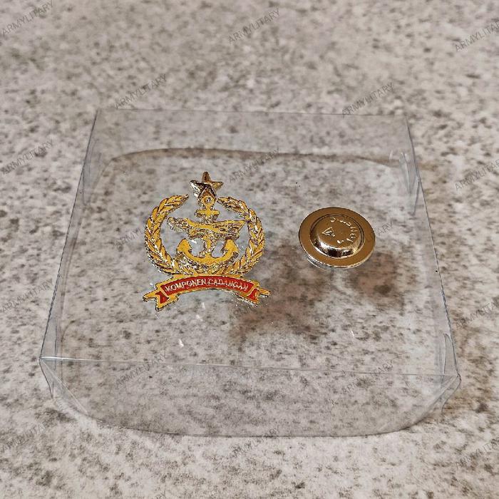 pin komcad bolong 3x3 kancing magnet