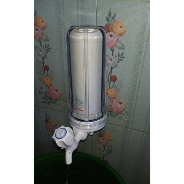 Penjernih air paket filter air Housing Filter Air 10 Inch komplit *