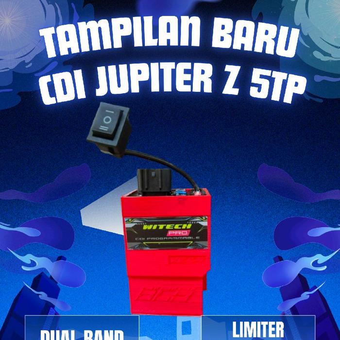 CDI JUPITER Z 5TP DUAL BAND LIMITER ADJUSTABLE IDLE DRUMBAND BACK FIRE.