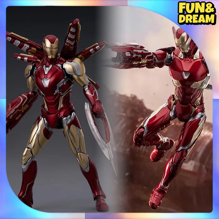 MORSTORM Marvel Lengend Anime Figure Ironman MK85 MK50 Action Figure Infinity Saga Children Toys 1/1