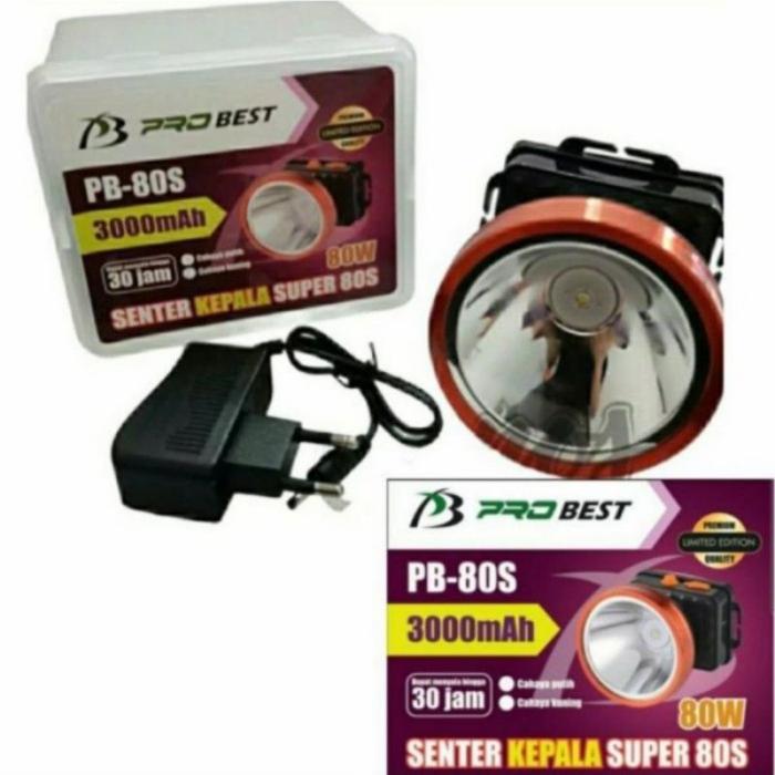 Senter Kepala Probest Pb-80S 80Watt