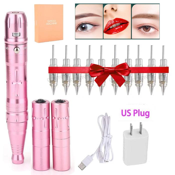 Wireless Permanent Makeup PMU Machine with Battery Digital Rotary