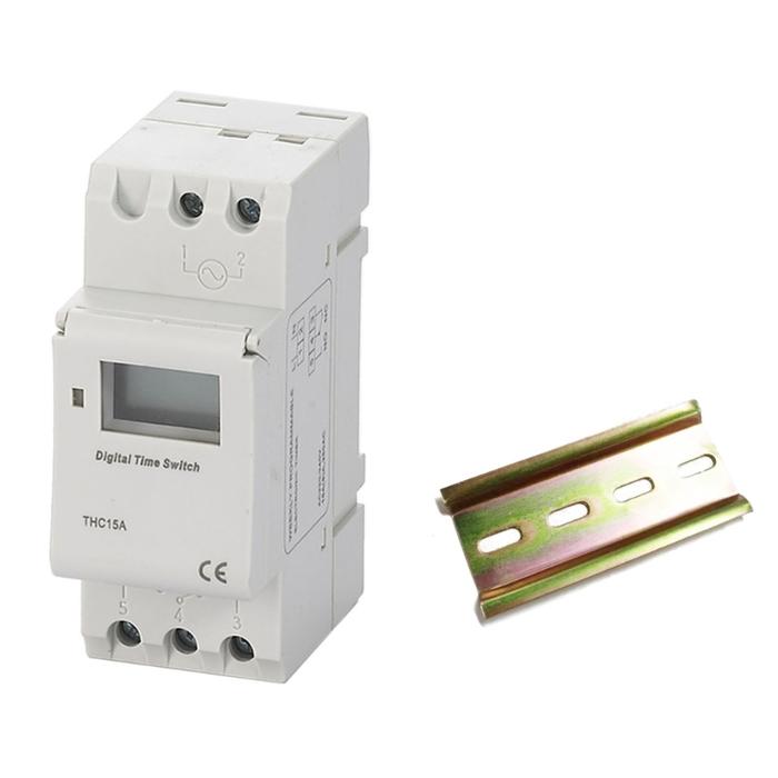 THC15A Timer Relay DC48V/12V/24V/110V/220V Programmable Digital