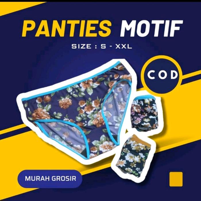 Celana Dalam Jumbo Big Size Wanita Underware Panties Extra Large Muat Sampai 100 Kg