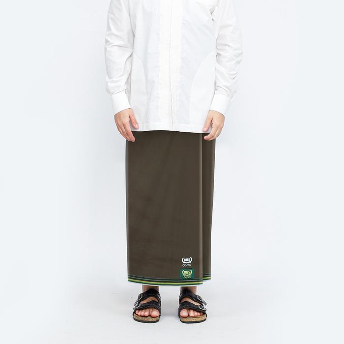 DISKON Sarung BHS Cosmo Takmir Motif K26 PPF Olive Muda
