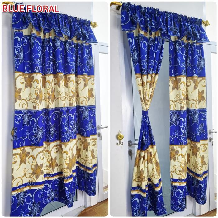 MB GORDEN PINTU MODEL SERUT TINGGI 200 CM MOTIF FLORAL