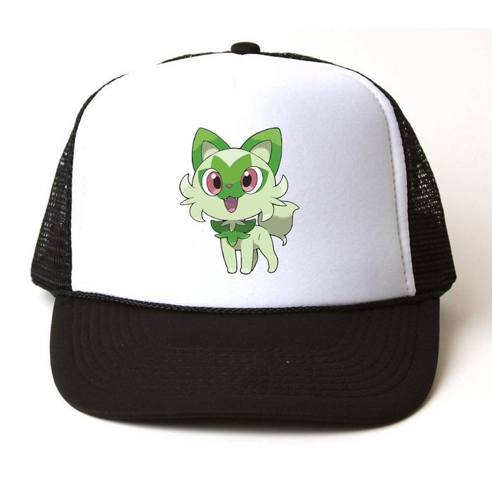 Topi Trucker Pokemon Scarlet Violet Sprigatito